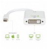 Adattatore Mini DisplayPort (Thunderbolt) 1.2 / DVI 15cm Bianco IADAP MDP-DVIF12