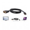 Cavo Monitor DisplayPort 1.2 a DVI 1m ICOC DSP-C12-010