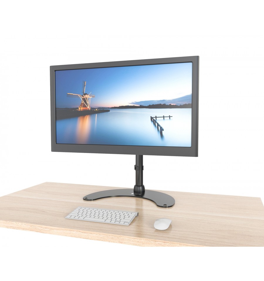 Supporto da scrivania per 1 Monitor LCD 13-27'' con base h.400mm ICA-LCD  3400 Techly