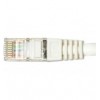 Cavo di rete Patch in rame Cat.6 Bianco SFTP LSZH 1m ICOC LS6-010-WHT