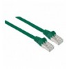 Cavo di rete Patch in rame Cat. 6A Verde SFTP LSZH 0,25m ICOC LS6A-0025-GREEN