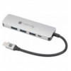 Hub USB-C™ SuperSpeed 4 Porte USB3.0 con PD, Alluminio IUSB31C-HUB4TLY