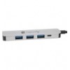 Hub USB-C™ SuperSpeed 4 Porte USB3.0 con PD, Alluminio IUSB31C-HUB4TLY