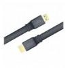 Cavo HDMI 2.0 High Speed con Ethernet A/A M/M Piatto 2m ICOC HDMI2-FE-020TY