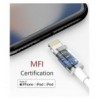 Cavo di Ricarica e Sincronizzazione USB-C™ a Lightning® 1m Bianco ICOC APP-8BUC10T