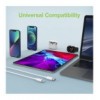 Cavo di Ricarica e Sincronizzazione USB-C™ a Lightning® 1m Bianco ICOC APP-8BUC10T