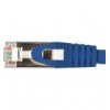 Cavo di Rete Patch in Rame Cat. 6A SFTP LSZH 0,25 m Blu ICOC LS6A-0025-BLT