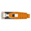 Cavo di Rete Patch in Rame Cat. 6A SFTP LSZH 0,25 m Arancione ICOC LS6A-0025-ORT