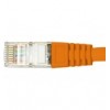 Cavo di Rete Patch in Rame Cat. 6A SFTP LSZH 0,25 m Arancione ICOC LS6A-0025-ORT