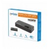 Splitter HDMI 4K@60Hz UHD 3D con LED 2 vie