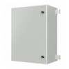 Armadio Rack 19'' a muro 10U grigio IP65 porta cieca prof. 400 mm I-CASE IP-1040GC2