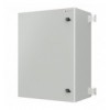 Armadio Rack 19'' a muro 13U grigio IP65 porta cieca prof. 400 mm I-CASE IP-1340GC2