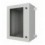 Armadio Rack 19'' a muro 17U grigio IP65 porta vetro prof. 600 mm