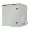 Armadio Rack 19'' a Parete 12U Grigio IP55 Porta Cieca prof. 600 mm