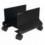 Supporto per PC in Acciaio con Ruote Nero
