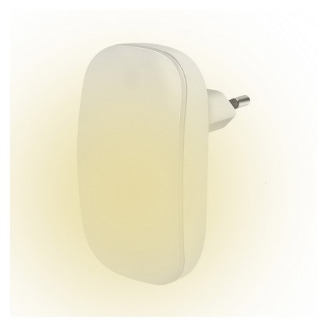 Luce Notturna LED con Sensore Crepuscolare Bianco Caldo ICLLE07