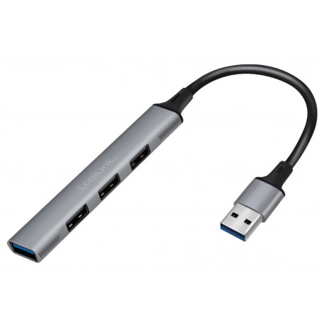 Hub USB 3.0 Ultra Slim a 4 Porte Ingresso USB-A IUSB3-HUB391
