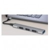 Hub USB 3.0 Ultra Slim a 4 Porte Ingresso USB-A