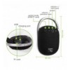 Mini Altoparlante Wireless BT V5.3 Speaker Luce LED Vivavoce TF USB Nero