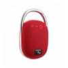 Mini Altoparlante Wireless BT V5.3 Speaker Luce LED Vivavoce TF USB Rosso ICASBL321RE