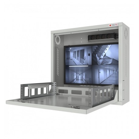 Box di Sicurezza per DVR e Sistemi di Videosorveglianza Grigio ICRLIM08W2D