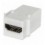 Adattatore Keystone HDMI F/F Tipo A per Pannelli Patch Bianco
