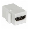 Adattatore Keystone HDMI F/F Tipo A per Pannelli Patch Bianco