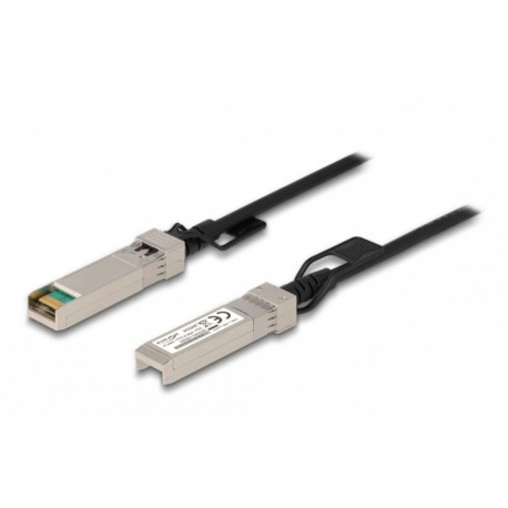 Cavo in Rame Twinax Passivo con Connettori SFP+ 10Gb 1m Nero ICOC SFP-010P2