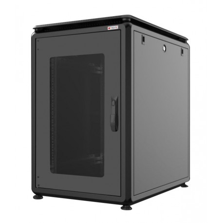 Armadio Rack 19'' 600x800 16 Unità Nero serie Evolution I-CASE EV-1668BK