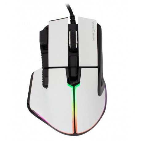 Mouse Gaming RGB USB 12000 dpi 9 Tasti Bianco Marrok ICSB-MARROKW