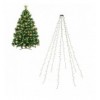 Catena Luminosa 280 Luci LED IP44 Bianco Caldo per Albero con Anello I-LED-TREE280