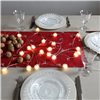 Stringa 20 LED Palle di Neve IP20 Bianco Caldo a Batteria con Timer I-LED-CHAIN-SNOW