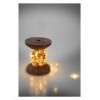 Bobina con Filo di Rame 100 Luci LED IP21 USB Interruttore On Off