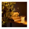 Bobina con Filo di Rame 100 Luci LED IP21 USB Interruttore On Off