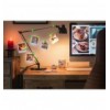 Stringa 10 LED con Clip Albero Natale per Appendere Foto IP20 con Timer