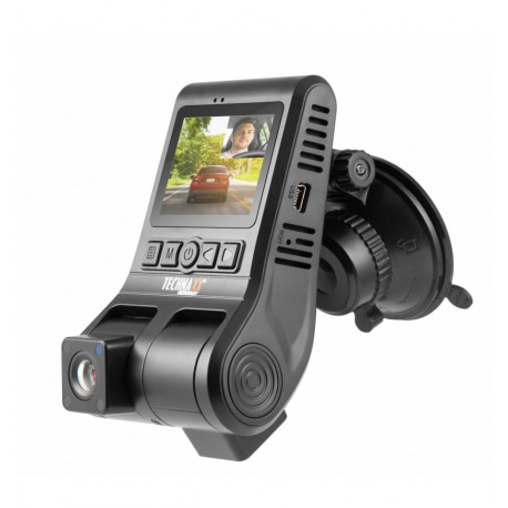 FullHD Dual Dashcam con Camera Anteriore e Interna