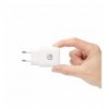 Alimentatore Mini Caricatore da Muro Power Delivery USB-C™ e USB-A 20W Bianco