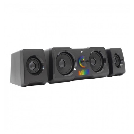 Sistema Altoparlanti Gaming Stereo Illuminazione RGB 7 Colori USB 3