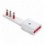Adattatore Salvaspazio Extra Flat Spina e Presa Italiana 16A 2P+T Angolata Bianco