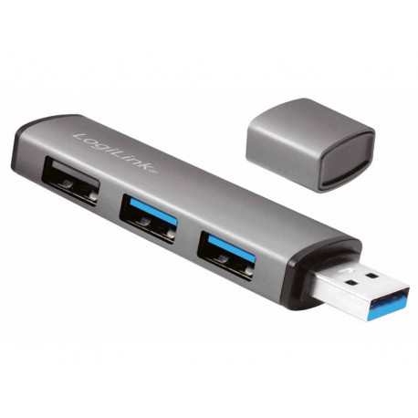 Hub USB 3.2 Gen2 3 Porte tipo A compatto IUSB32-HUB3P23