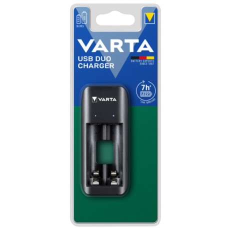 Caricabatterie Universale 2 AA/AAA/USB Duo Charger IBT-VCMINU