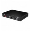 Switch PoE+ Gigabit Ethernet 8 Porte a Lungo Raggio con Switch DIP