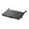 Mensola per Rack 19'' 600 mm Estraibile da 1U Nero I-CASE TRAY-51-BK