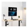 Supporto da Scrivania 2 Monitor 17-32'' con Base e Supporto per Smartphone