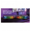 2 in 1 Gaming Sound System Soundbar e Speakers Bluetooth v5.0 Illuminazione RGB