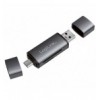 Lettore USB 3.2 Gen 1 di SD e MicroSD con Connessioni USB-C™ e USB A OTG IUSB-CARD-043