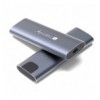 Box Esterno USB-C™ USB3.2 Gen2 NVMe M.2 PCIe/Sata SSD I-CASE USB31C-NVME