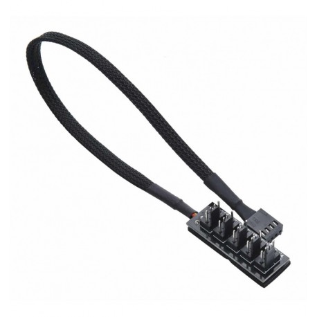 Cavo di Alimentazione per Ventole Hub Splitter PWM da 1 a 4 ICOC CA-PWM-04