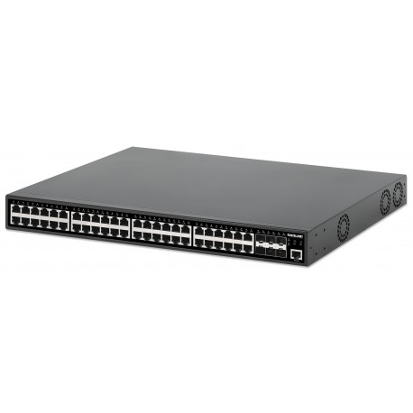 Switch Gigabit Ethernet PoE+ 48 Porte Layer2+ Managed con Sei Slot 10 GbE I-SWHUB 48GP6-45W