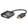 Cavo Monitor DisplayPort Maschio a DVI-D Femmina 20 cm Nero ICOC DSP-C-002F